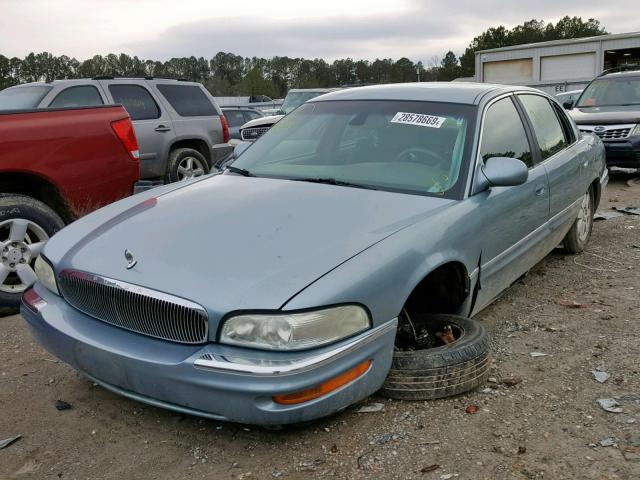 1G4CW54K544104417 - 2004 BUICK PARK AVENU BLUE photo 2