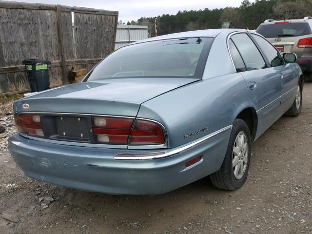 1G4CW54K544104417 - 2004 BUICK PARK AVENU BLUE photo 4