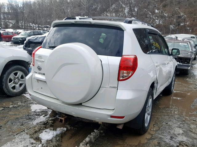 JTMBK34V085041107 - 2008 TOYOTA RAV4 LIMIT WHITE photo 4