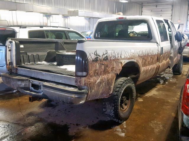 1FTSW31F0YED61089 - 2000 FORD F350 SRW S WHITE photo 4