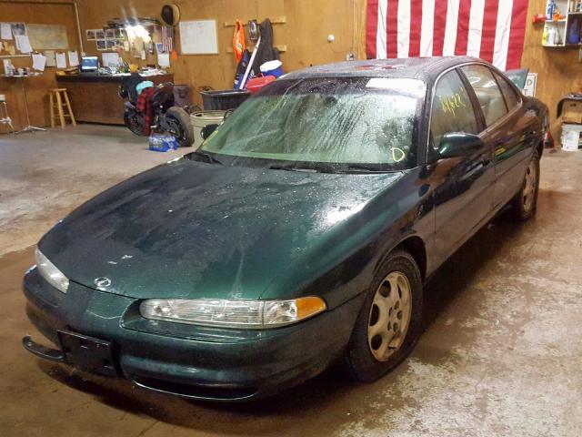 1G3WS52K5WF323417 - 1998 OLDSMOBILE INTRIGUE G GREEN photo 2