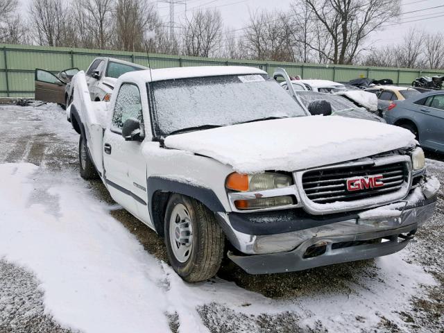 1GTGC24U31Z307738 - 2001 GMC NEW SIERRA WHITE photo 1