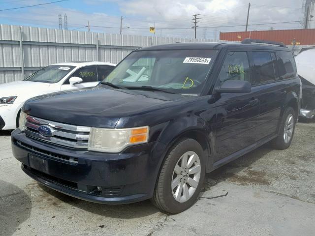 2FMDK51C79BA12090 - 2009 FORD FLEX SE BLUE photo 2