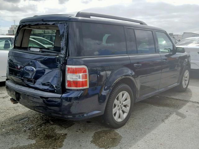 2FMDK51C79BA12090 - 2009 FORD FLEX SE BLUE photo 4