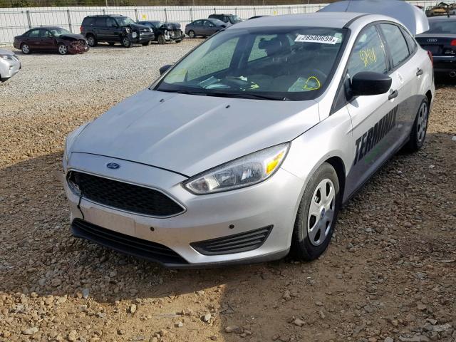 1FADP3E24GL306853 - 2016 FORD FOCUS S SILVER photo 2