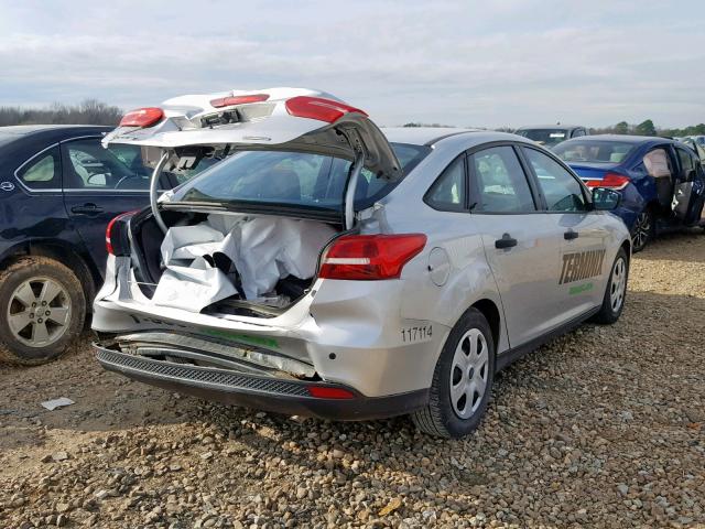 1FADP3E24GL306853 - 2016 FORD FOCUS S SILVER photo 4