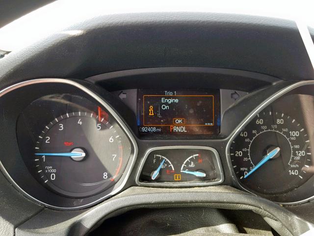 1FADP3E24GL306853 - 2016 FORD FOCUS S SILVER photo 8