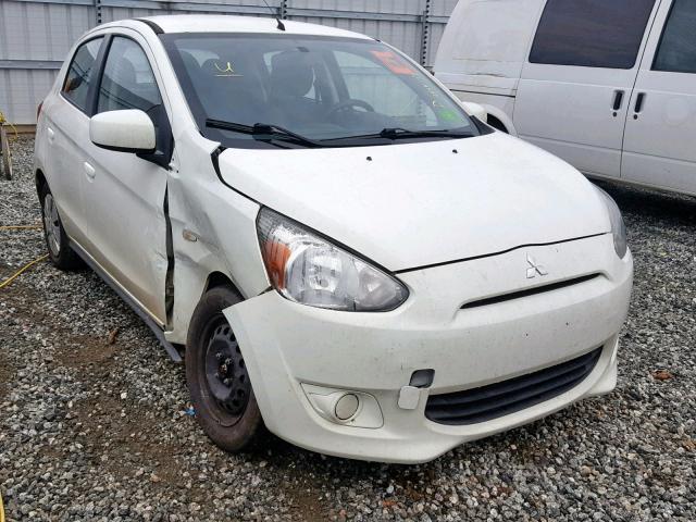 ML32A3HJ0EH008017 - 2014 MITSUBISHI MIRAGE DE WHITE photo 1