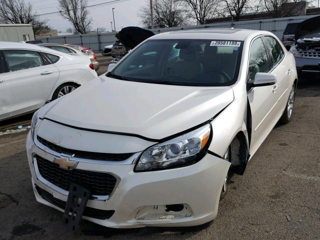 1G11C5SL4EF216303 - 2014 CHEVROLET MALIBU 1LT თეთრი ფოტო 2
