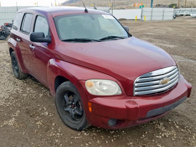 3GNDA13D17S629246 - 2007 CHEVROLET HHR LS BURGUNDY photo 1