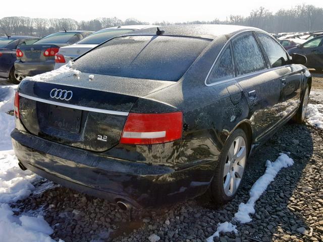 WAUDH74F87N128952 - 2007 AUDI A6 3.2 QUA BLACK photo 4