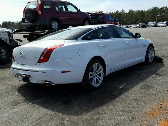 SAJWA2GZ5E8V59450 - 2014 JAGUAR XJL PORTFO WHITE photo 4