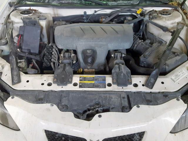 2G2WP552881153243 - 2008 PONTIAC GRAND PRIX WHITE photo 7