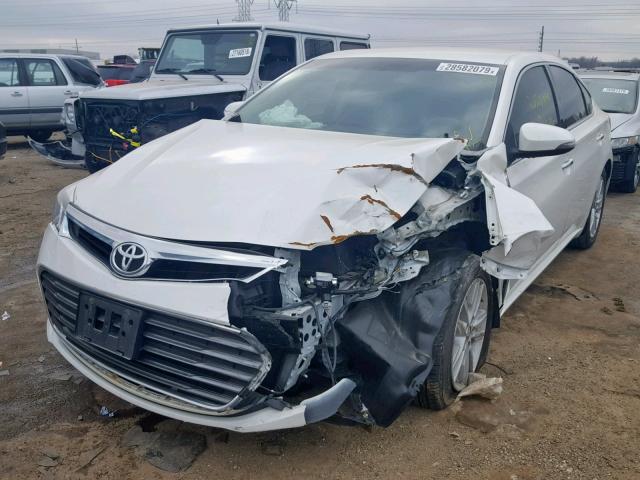 4T1BK1EB4EU083060 - 2014 TOYOTA AVALON BAS WHITE photo 2