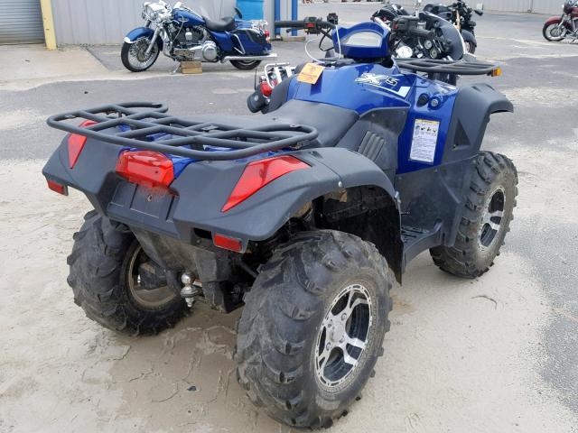 LCELDTS56D6000583 - 2013 ATV FOUR WHEEL BLUE photo 4