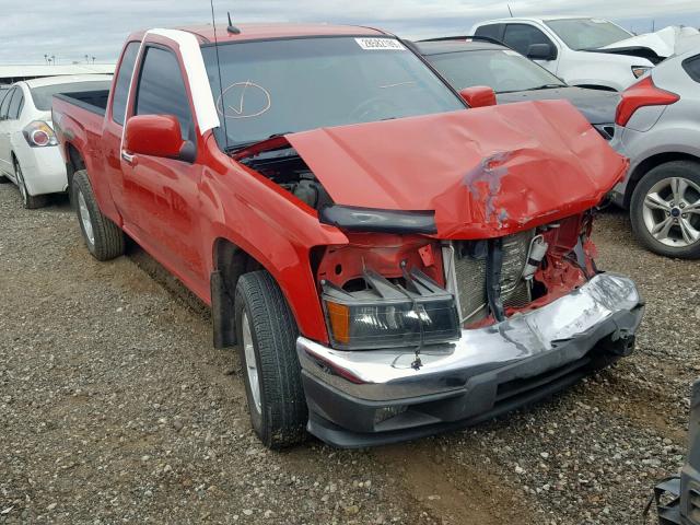 1GTE5MFE5C8109271 - 2012 GMC CANYON SLE RED photo 1