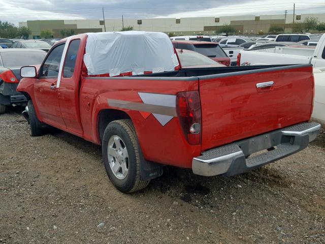 1GTE5MFE5C8109271 - 2012 GMC CANYON SLE RED photo 3