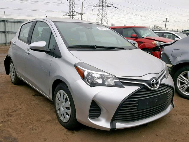 VNKKTUD34HA077964 - 2017 TOYOTA YARIS L SILVER photo 1