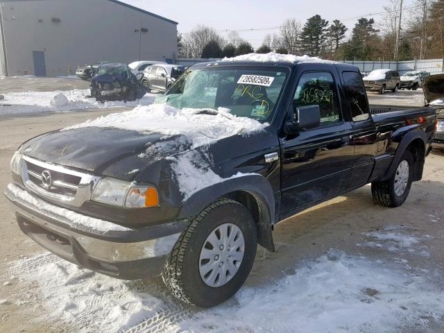 4F4ZR47E19PM01221 - 2009 MAZDA B4000 CAB BLACK photo 2