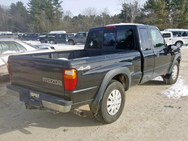 4F4ZR47E19PM01221 - 2009 MAZDA B4000 CAB BLACK photo 4