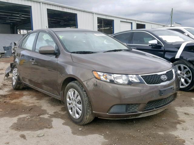 KNAFU4A21D5705501 - 2013 KIA FORTE EX GRAY photo 1