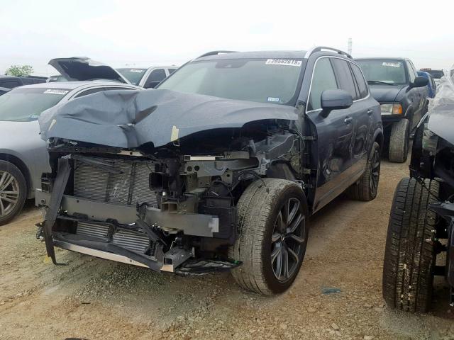 YV4A22PK6K1439148 - 2019 VOLVO XC90 T6 GRAY photo 2