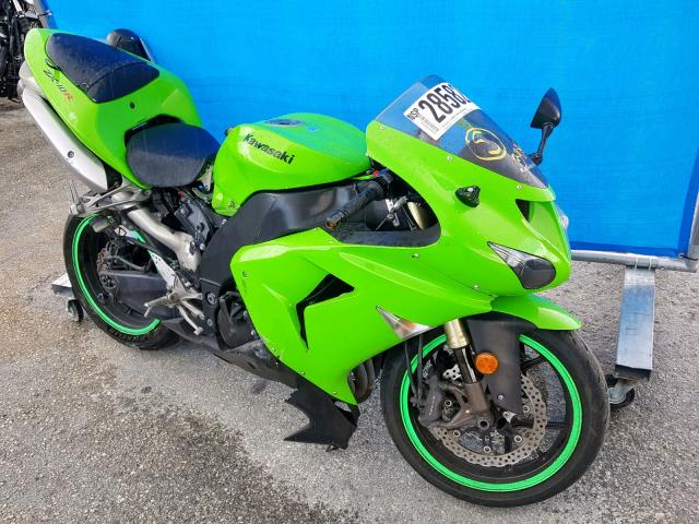 JKAZXCD146A011524 - 2006 KAWASAKI ZX1000 D6F GREEN photo 1