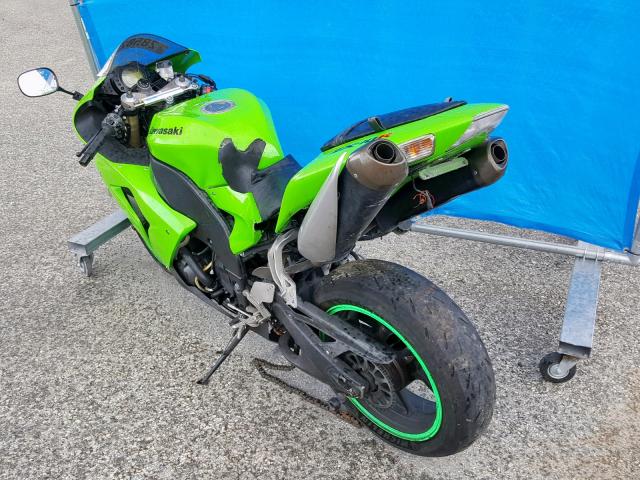 JKAZXCD146A011524 - 2006 KAWASAKI ZX1000 D6F GREEN photo 3