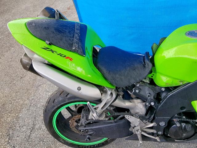 JKAZXCD146A011524 - 2006 KAWASAKI ZX1000 D6F GREEN photo 6