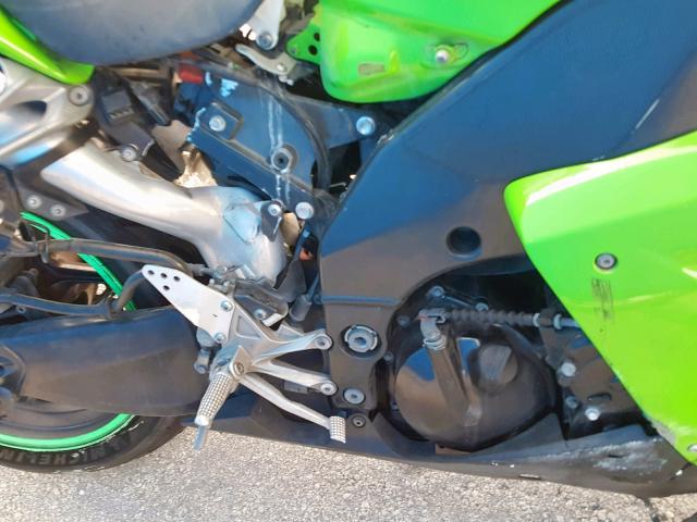 JKAZXCD146A011524 - 2006 KAWASAKI ZX1000 D6F GREEN photo 7