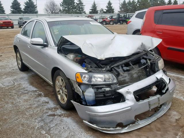 YV1RH592772631077 - 2007 VOLVO S60 2.5T SILVER photo 1