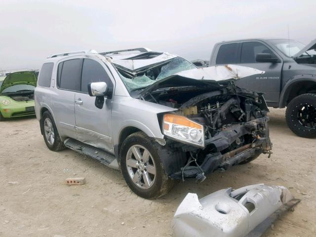 5N1BA0NF6AN606535 - 2010 NISSAN ARMADA PLA SILVER photo 1