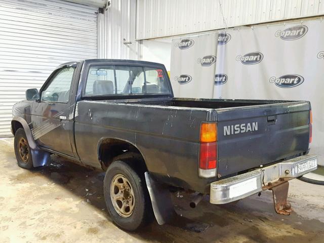 1N6SD11Y6MC383354 - 1991 NISSAN TRUCK SHOR BLACK photo 3