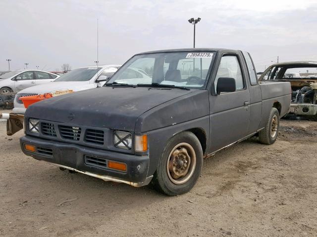 1N6SD16S4SC457484 - 1995 NISSAN TRUCK KING BLACK photo 2