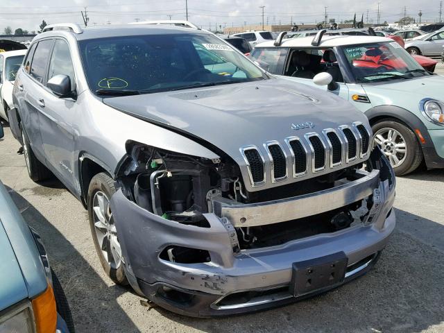 1C4PJMDS8FW692643 - 2015 JEEP CHEROKEE L SILVER photo 1