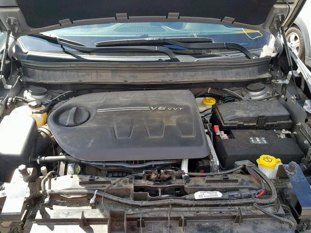 1C4PJMDS8FW692643 - 2015 JEEP CHEROKEE L SILVER photo 7