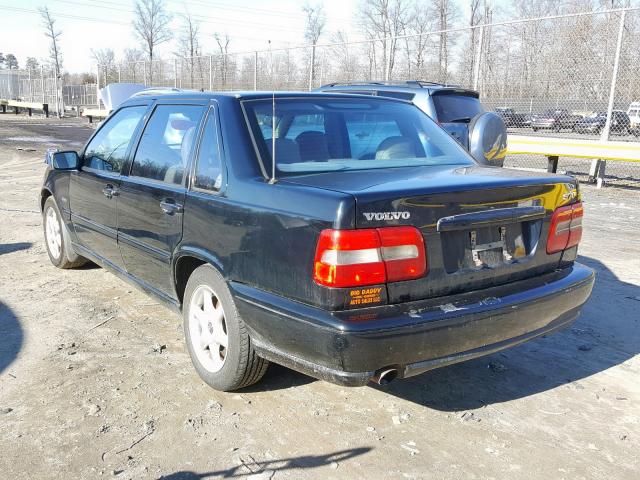 YV1LS5577W1535110 - 1998 VOLVO S70 BLACK photo 3