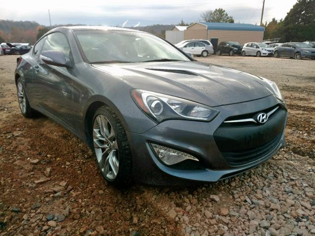 KMHHU6KJ3FU124521 - 2015 HYUNDAI GENESIS CO GRAY photo 1