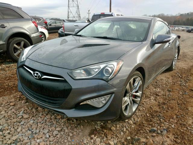 KMHHU6KJ3FU124521 - 2015 HYUNDAI GENESIS CO GRAY photo 2