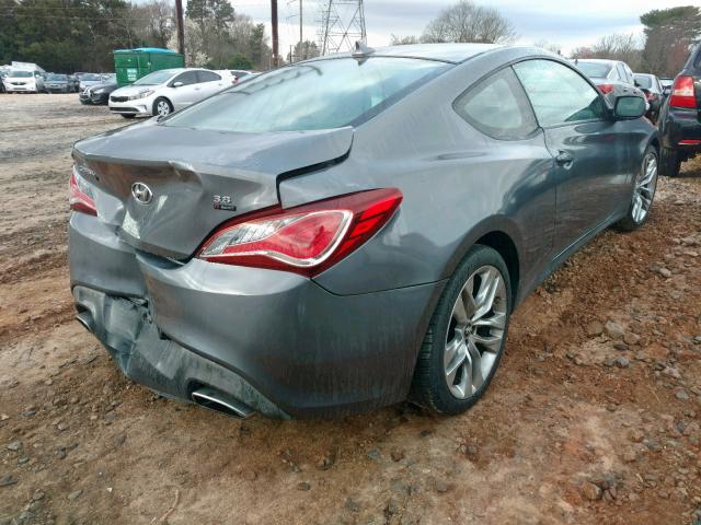 KMHHU6KJ3FU124521 - 2015 HYUNDAI GENESIS CO GRAY photo 4