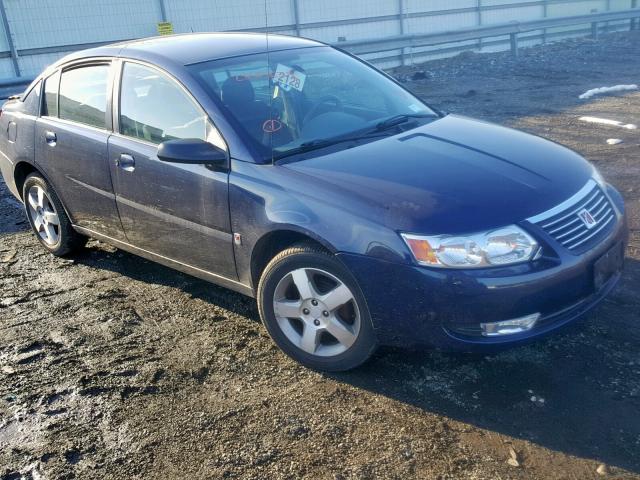 1G8AL55F77Z146773 - 2007 SATURN ION LEVEL BLUE photo 1