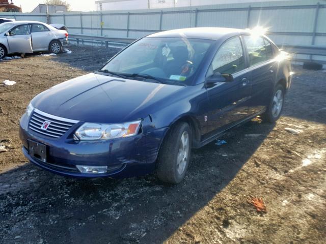 1G8AL55F77Z146773 - 2007 SATURN ION LEVEL BLUE photo 2