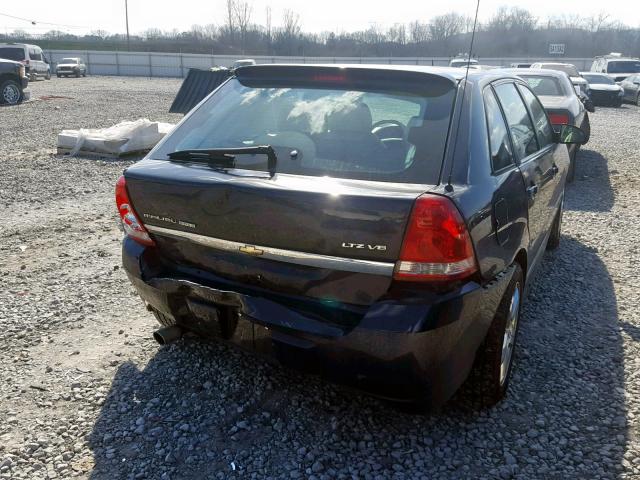 1G1ZU63846F132130 - 2006 CHEVROLET MALIBU MAX BLUE photo 4