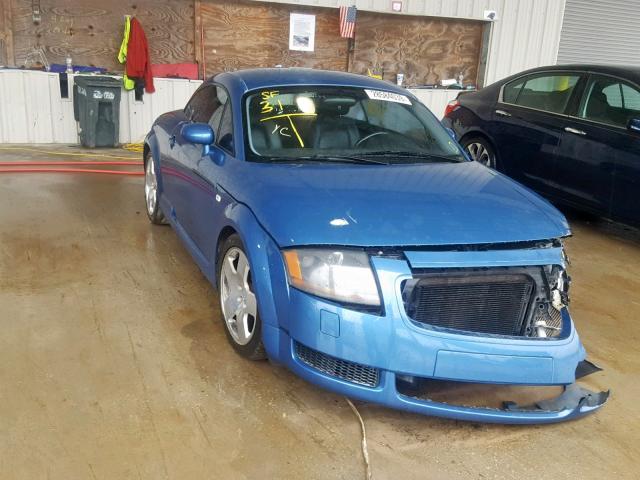 TRUWT28N611013236 - 2001 AUDI TT QUATTRO BLUE photo 1