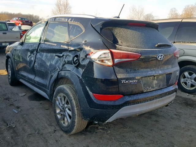 KM8J3CA26HU462592 - 2017 HYUNDAI TUCSON LIM GRAY photo 3