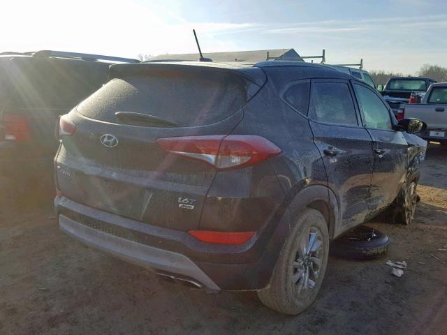 KM8J3CA26HU462592 - 2017 HYUNDAI TUCSON LIM GRAY photo 4