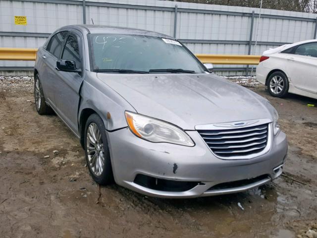 1C3CCBCG6DN614718 - 2013 CHRYSLER 200 LIMITE SILVER photo 1