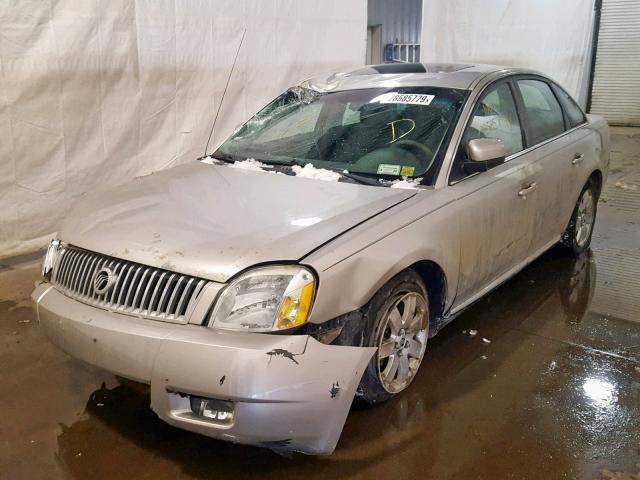 1MEFM40107G605053 - 2007 MERCURY MONTEGO LU SILVER photo 2