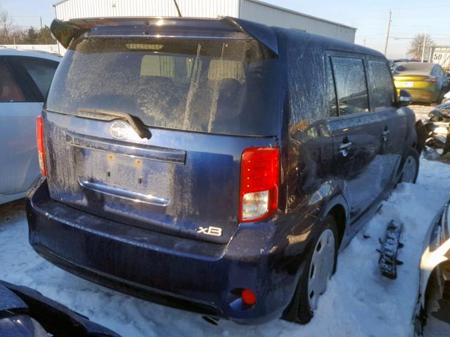 JTLZE4FE2EJ055073 - 2014 TOYOTA SCION XB BLUE photo 4