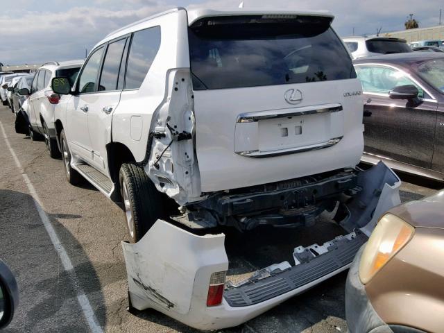 JTJBM7FX2D5055145 - 2013 LEXUS GX WHITE photo 3